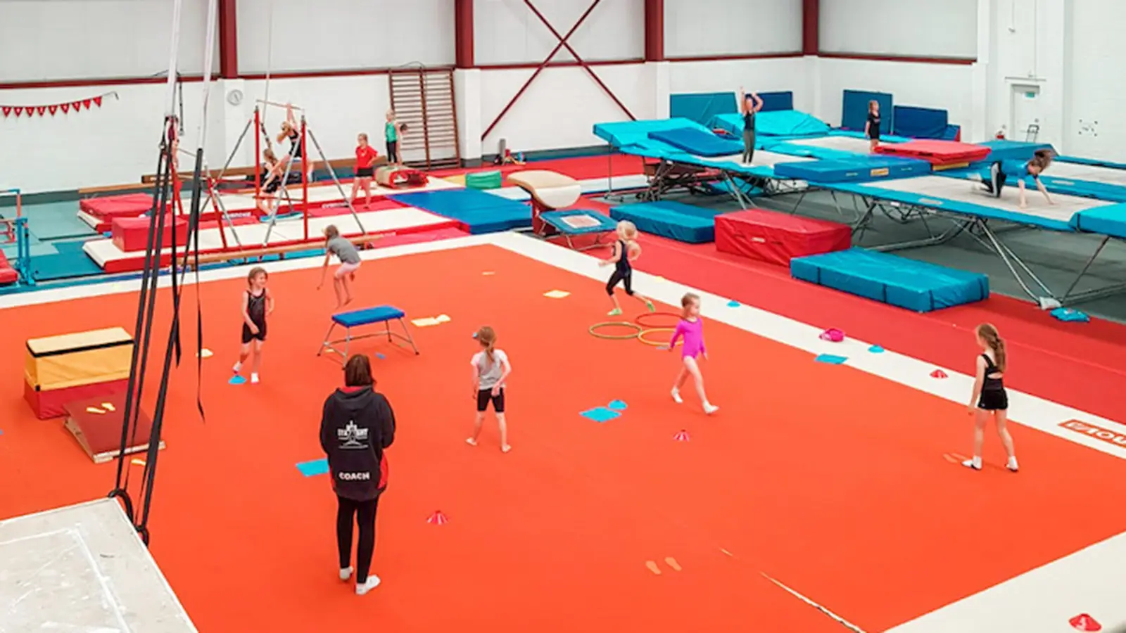 Gymnastics Holiday Camps located in Romsey Southampton Gymnastics Holiday Camps